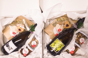 Dárkový box. Svačina – catering od Café Jen, Praha.